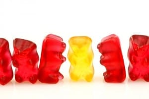 Gummy bear candy