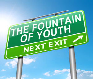 road sign- fountain of youth, next exit