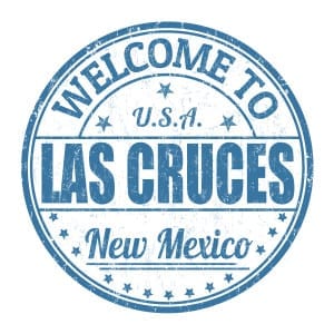 Sign saying welcome to Las Cruces