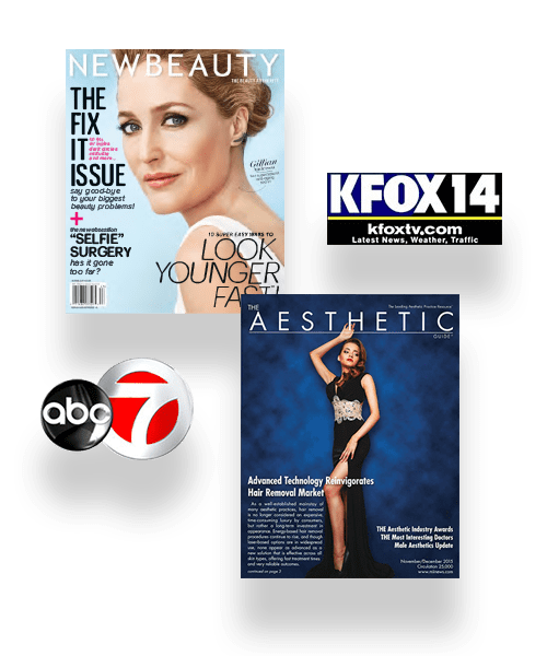 Dr. Agullo featured on New Beauty, KFOX, ABC, The Aesthetic Guide