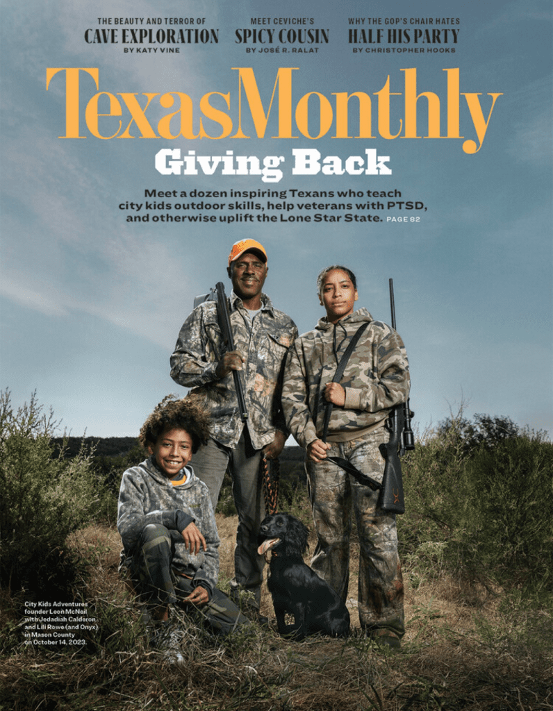 Credit: Texas Monthly Magazine December 2023 Issue