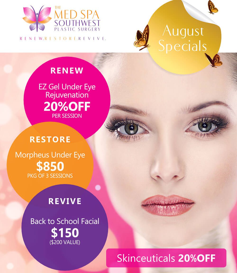 August Monthly Specials