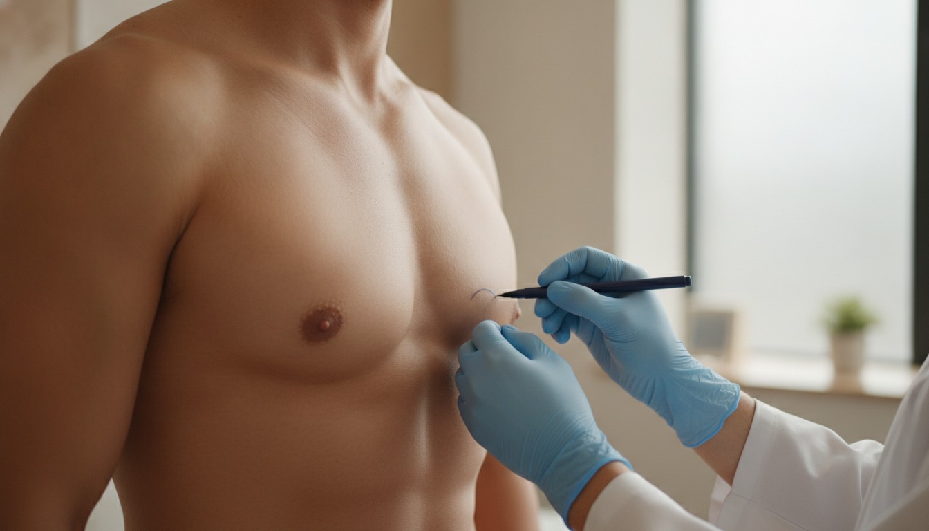 Gynecomastia surgery consultation with Dr. Frank Agullo, MD, FACS, in El Paso, Texas.